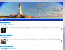 Tablet Screenshot of justcontemporaryromance.com